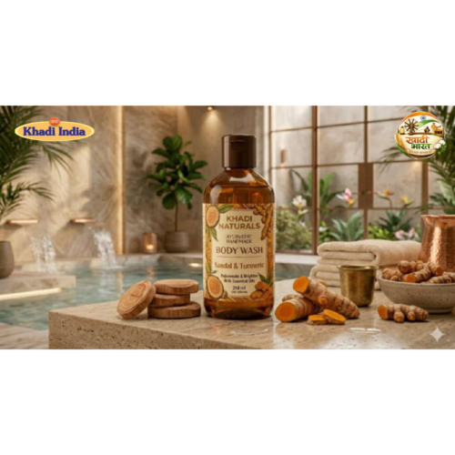 SANDALWOOD & TURMERIC BODY WASH