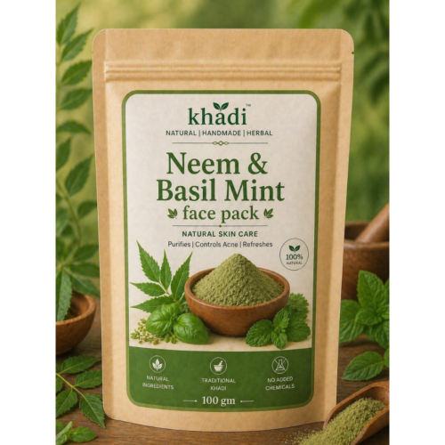 NEEM, BASIL & MINT FACE PACK