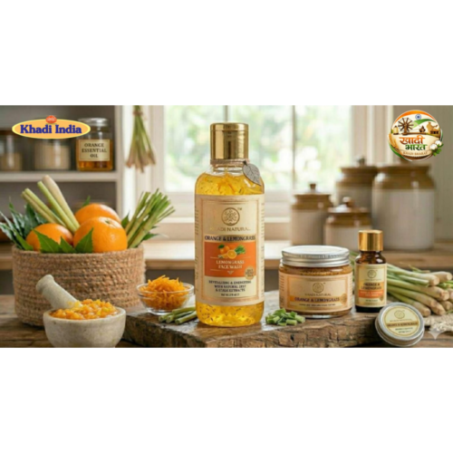 ORANGE & LEMONGRASS FACE WASH